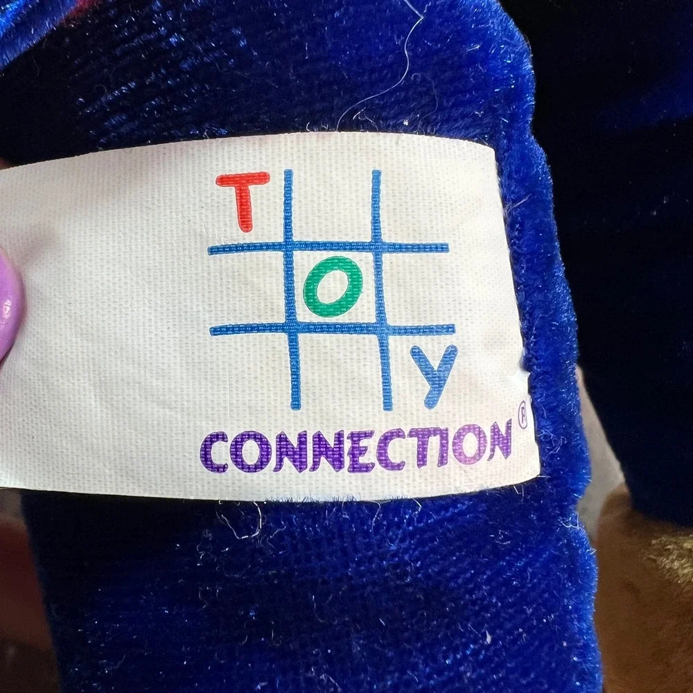 Toy Connection Plush‎ Beauty and the Beast Blue Suit Royal 2000 Vintage 14